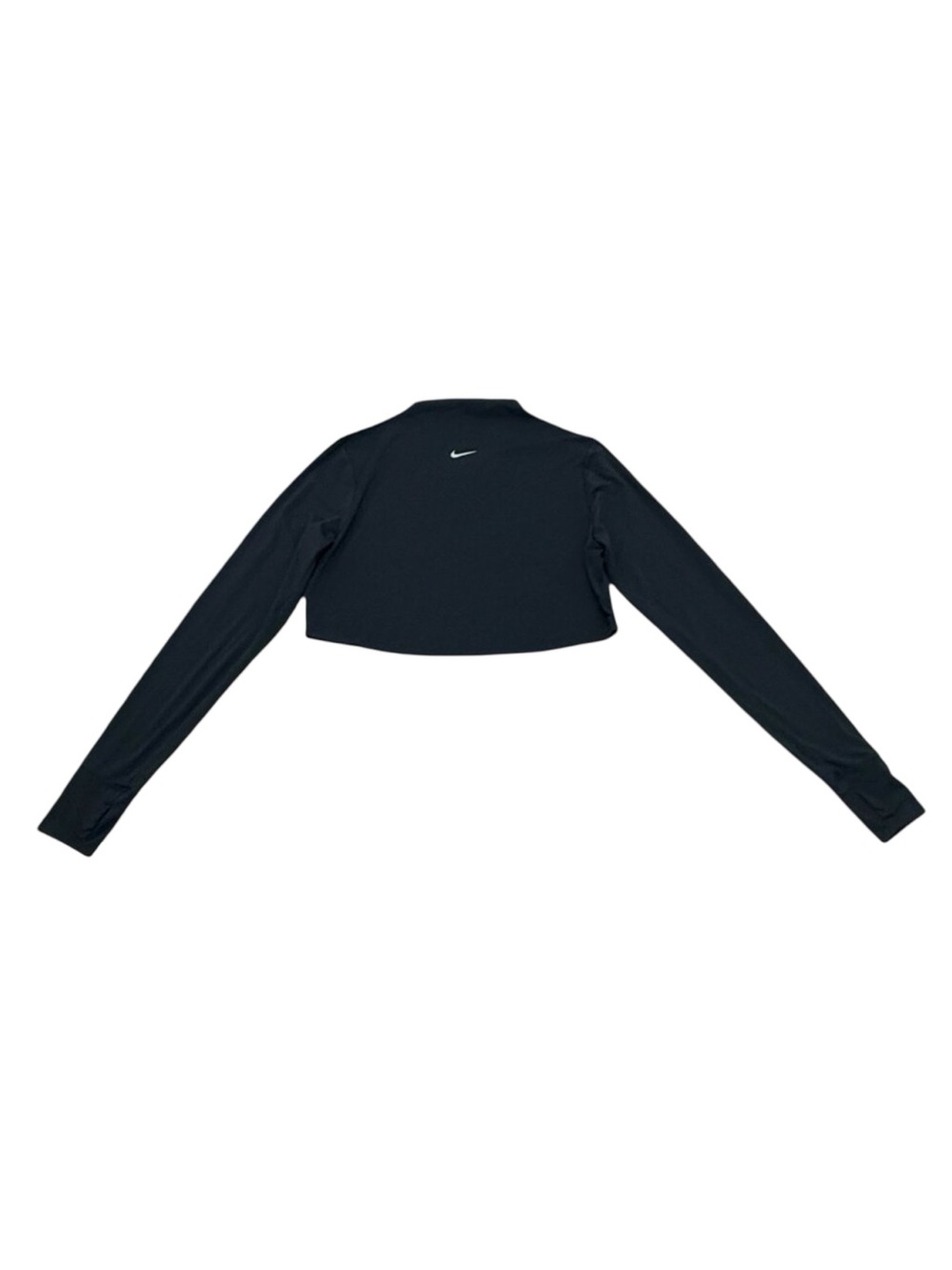 Women’s Nike Cropped Long Sleeve Top Black